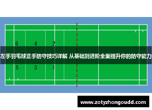 左手羽毛球正手防守技巧详解 从基础到进阶全面提升你的防守能力